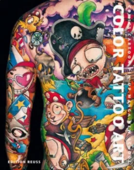 Image of Color Tattoo Art by Marisa Kakoulas Hardback