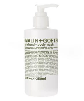 image of MALIN + GOETZ Rum Hand + Body Wash