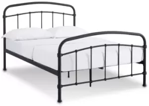 Image of LPD Halston 3ft Single Black Metal Bed Frame