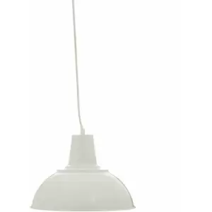 image of Premier Housewares White Finish Pendant Light Modern Elegant Ceiling Light Chandelier 30 x 30 x 120