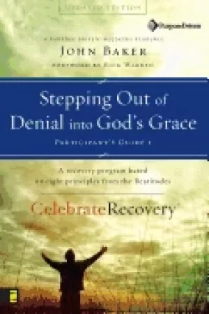 Image of stepping out of denial into gods grace participants guide 1 a recovery prog