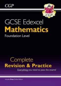 Image of New GCSE Maths Edexcel Complete Revision & Practice Foundation - Grade 9-1 Course with Online Edn by CGP Books