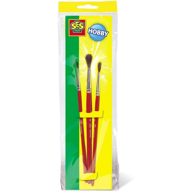 Image of SES Creative Brush set 3 pieces Multi unisex One Size