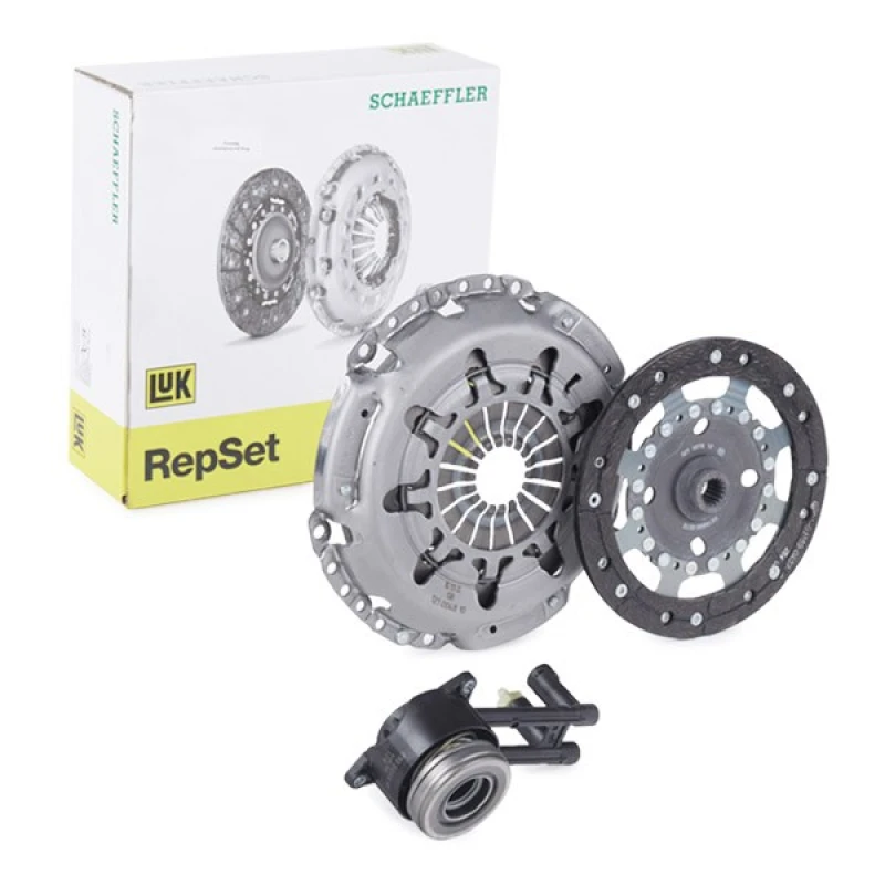 Image of LuK 621 3011 33 Clutch with central slave cylinder, with clutch disc Clutch Kit (479)