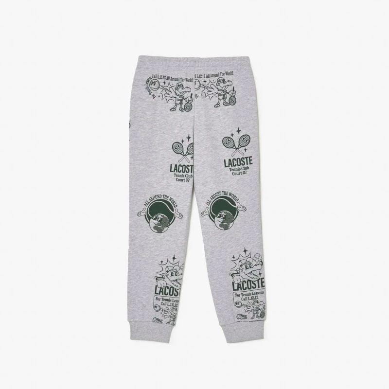 Image of Lacoste Printed Jogger Track Pants - Multi Multi 3