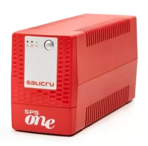 Image of Salicru 662AF000013 - Uninterruptible Power Supply (UPS) Line-Interactive 0.5 kVA 240 W - 4 AC Outlet(s)