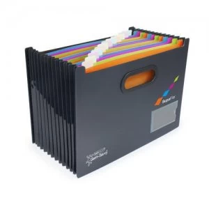 Image of Rapesco Germ-Savvy A4 13 Part Desktop Expanding File wDividers 1489