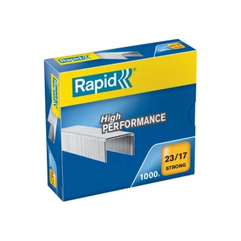 Image of Rapid Strong Staples 23/20 (1000) - Outer Carton of 5