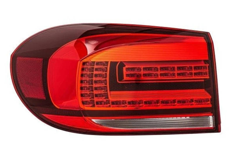Image of HELLA 2SD 011 715-051 Rear light Upper section, with bulb holder, Left, PY21W Combination Rearlight (391)