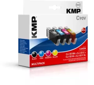 Image of KMP C90V CMYK 4 pc(s)