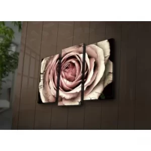 Image of 3PAT?ACT-28 Multicolor Decorative LED Lighted Canvas Painting (3 Pieces)