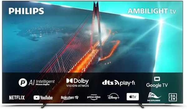 Image of Philips 55" 55OLED708-12 Smart 4K Ultra HD OLED TV