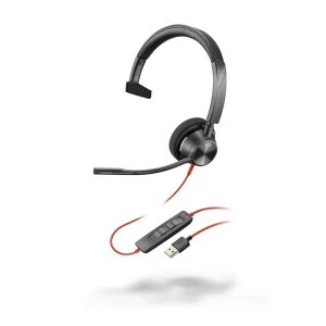 Image of Poly Blackwire 3310 USB-A MS Monaural Headset
