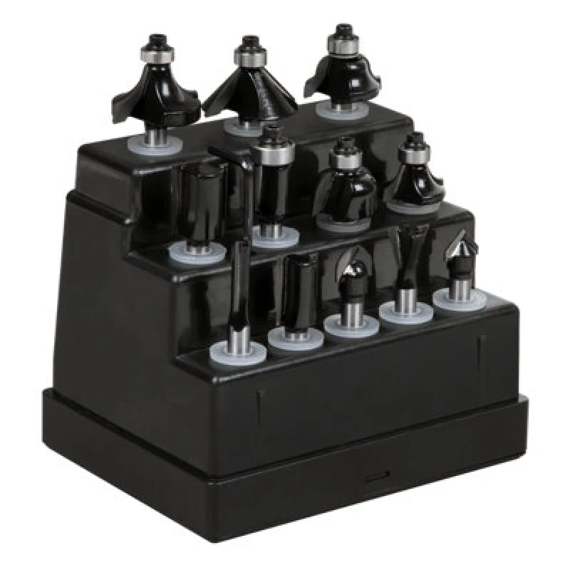 Image of Sealey Router Bit Set 12Pc 1/4" Shank AK9912