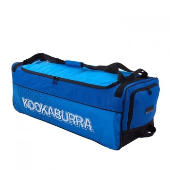 Image of Kookaburra Pro 3.0 Wheeled Holdall - Navy/Cyan