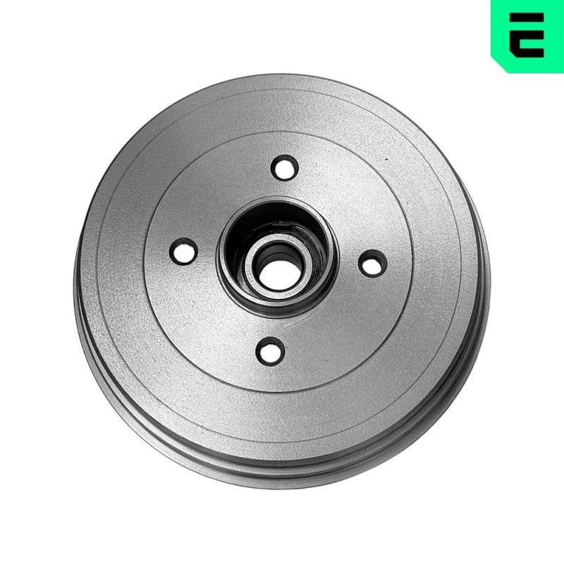 Image of OPTIMAL BT-3520 Brake Drum Rear Axle, 237mm, with ABS sensor ring Brake Drum (123)