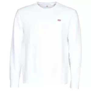 image of Levis NEW Original CREW mens Sweatshirt in White. Sizes available:XXL,S,M,L,XL