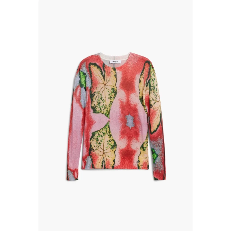 Image of Desigual Woman sweater Desigual Lacroix Rose Female S