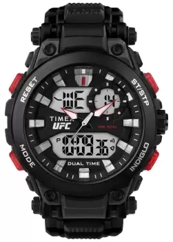 image of Timex TW5M52800 x UFC Impact Dual-Display Black Dial / Black Watch