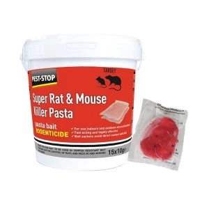 image of Pest-Stop (Pelsis Group) Super Rat & Mouse Killer Pasta Bait