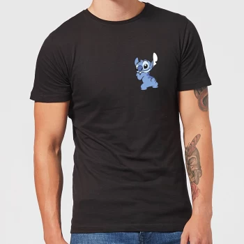 Image of Disney Stitch Backside Mens T-Shirt - Black - 3XL - Black