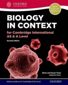 Image of Biology in Context for Cambridge International As and a Level by Glen Toole Book