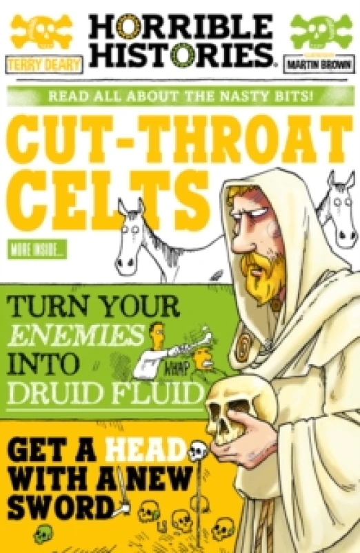 Image of Terry Deary Cut-throat Celts Book Multi unisex