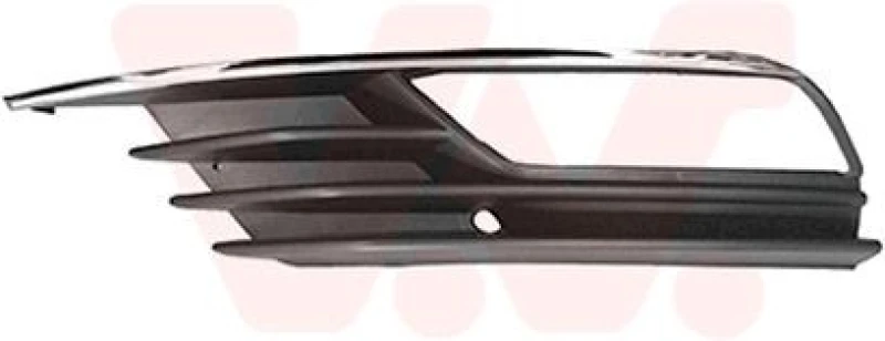 Image of VAN WEZEL Bumper grill VAN WEZEL 0337593