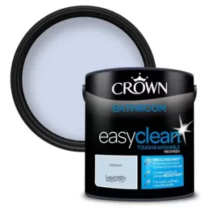Image of Crown Easyclean Bathroom Paint Platinum - 2.5L