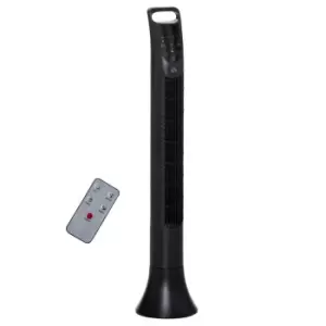 image of LED 36" Tower Fan in Black, black