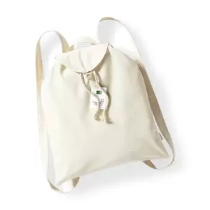 Image of Westford Mill Organic Festival Backpack Bag (8 Litres) (One Size) (Natural)