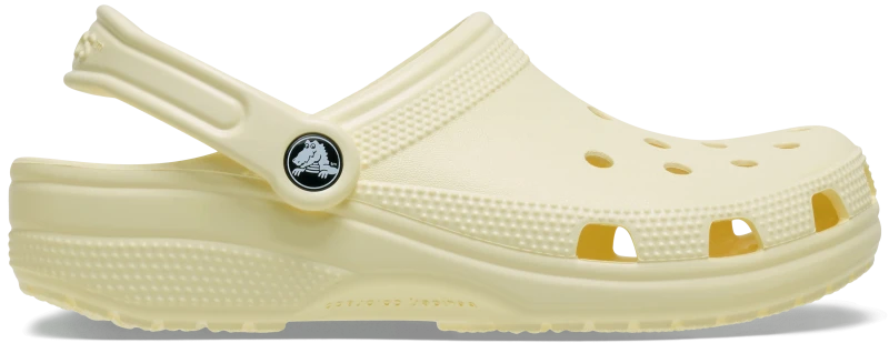 Image of Crocs Unisex Classic Clogs Yellow Light W10/M9