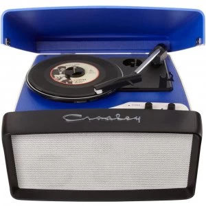 image of Crosley Collegiate CR6010A BL Turntable in Blue