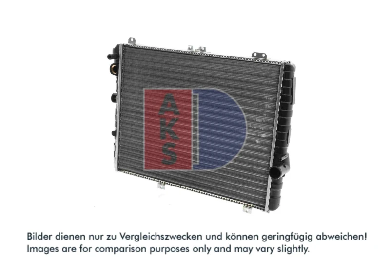 Image of AKS DASIS 480180N Engine radiator Aluminium, Mechanically jointed cooling fins Radiator,engine cooling (470)