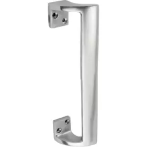 Image of Eclipse Oval Grip Aluminium Pull Handle 225mm in Silver
