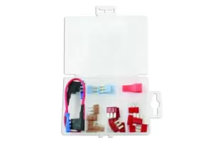 Image of Connect 37525 Micro 3 Blade Fuse Assortment Kit - 23 Pieces