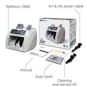 image of Original Safescan 2680 Banknote Counter and Counterfeit Detector