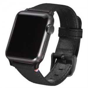 image of Decoded D5AW38SP1BK smartwatch accessory Band Black Leather