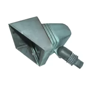 Image of Bronze LED 4 Light Outdoor Ground Light Verdigris IP44