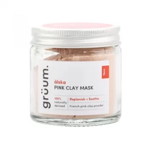 image of gruum alska Pink Clay Face Mask 50ml