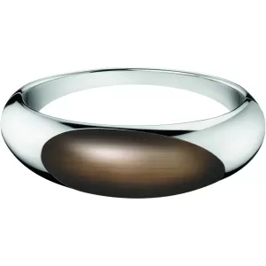 image of Ladies Calvin Klein Stainless Steel Small Closed Bangle KJ3QCD02010S