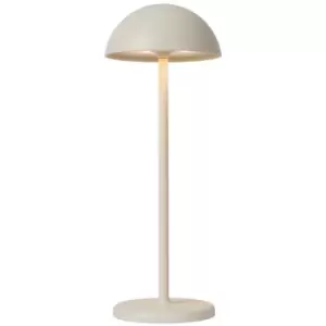 image of Lucide JOY - Table Lamp Outdoor - Ø12cm - LED Dim. - 1x1,5W 3000K - IP54 - White