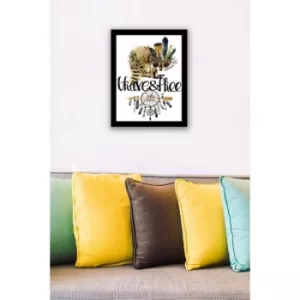 Image of SC0291 Multicolor Decorative Framed MDF Painting