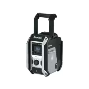 image of Makita DMR115B DAB/DAB+/Bluetooth Job Site Radio Black 240V & Li-ion Bare Unit