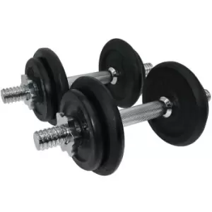 image of Urban Fitness 20Kg Dumbbell Set - Multi