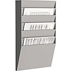 image of Paperflow Horizontal Organisers 6 x A4 Grey