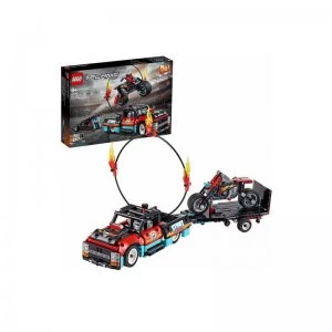 LEGO Technic Stunt Show Truck and Bike