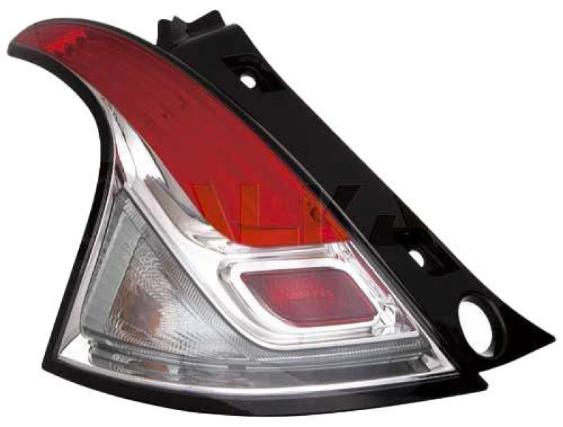 Image of ALKAR 2211525 Rear light without bulb holder, Left, W16W Combination Rearlight (391)