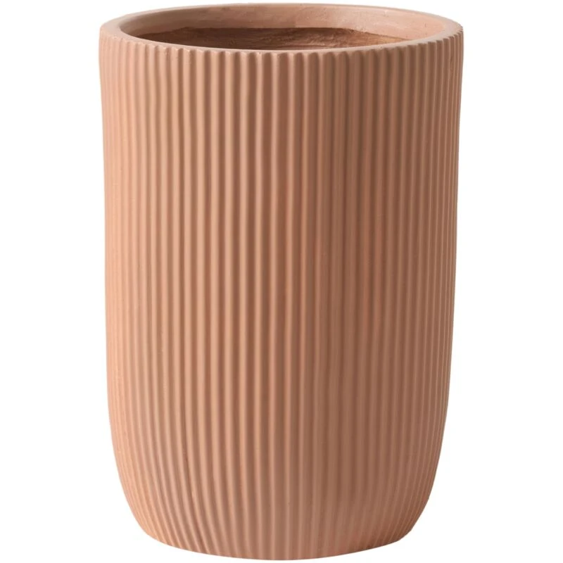 Image of Beliani Plant Pot Eantio 37cm Brown