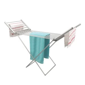 Quest 18 Bar Electric Heated Winged Clothes Airer